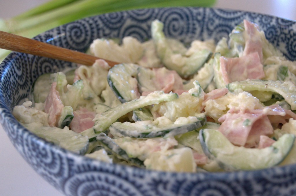 Ensalada japonesa con papas