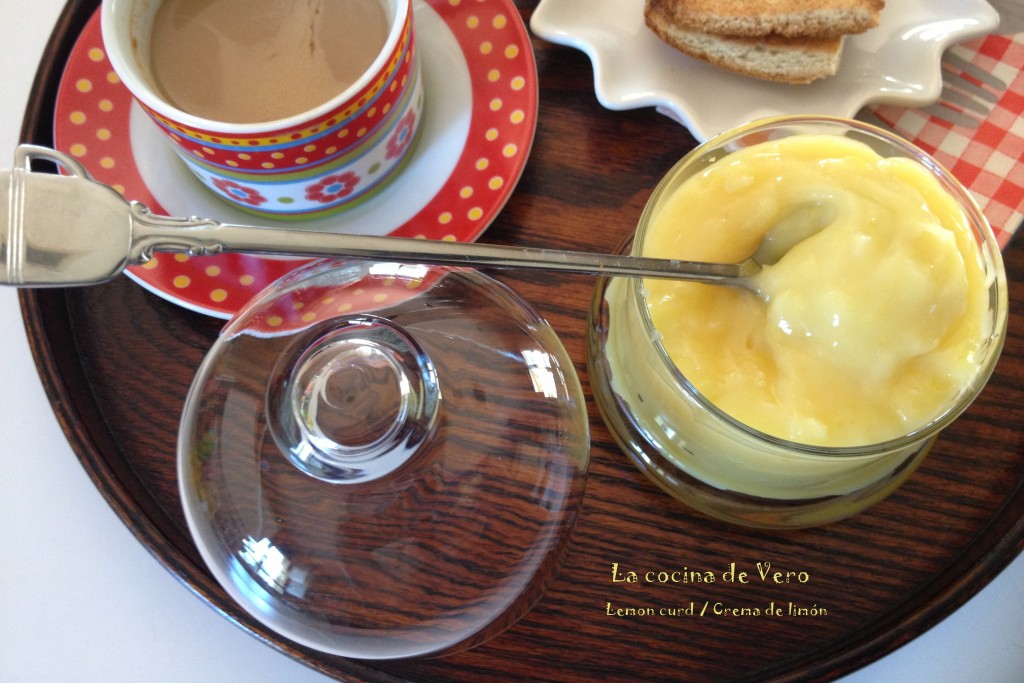 crema de limon - lemon curd