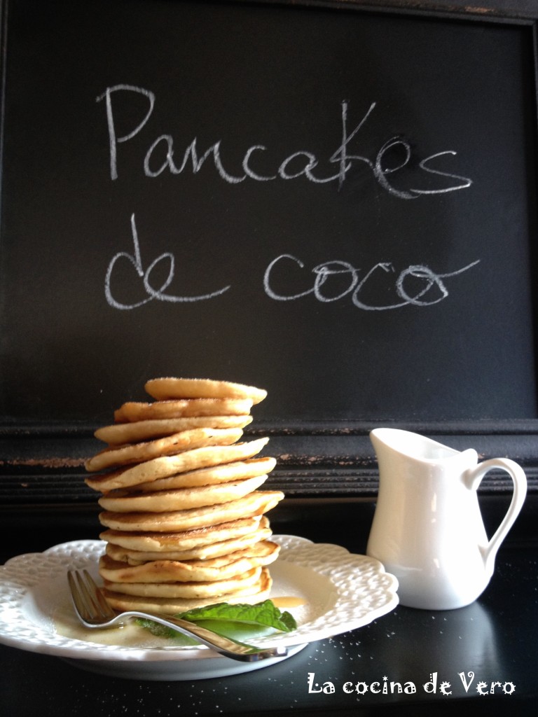 Pancakes de coco - La cocina de Vero
