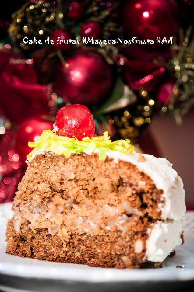 Cake de frutas para Navidad - #MasecaNosGusta - #Ad - La cocina de Vero
