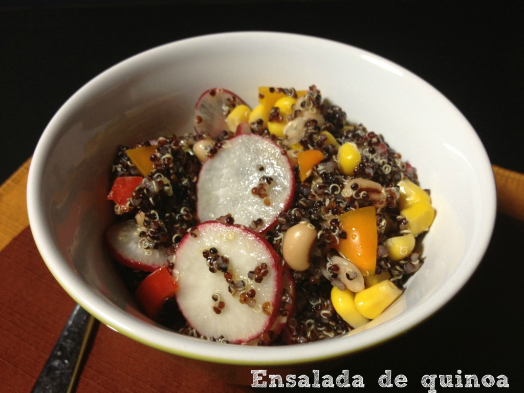 Ensalada de quinoa - La cocina de Vero
