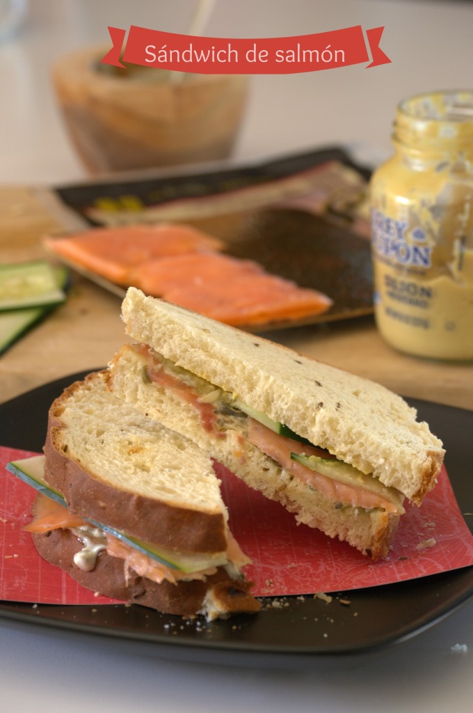 Sándwich de salmón - La cocina de Vero