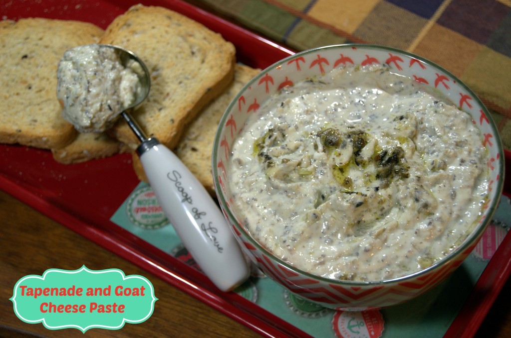 Tapenade and Goat Cheese Paste - La cocina de Vero