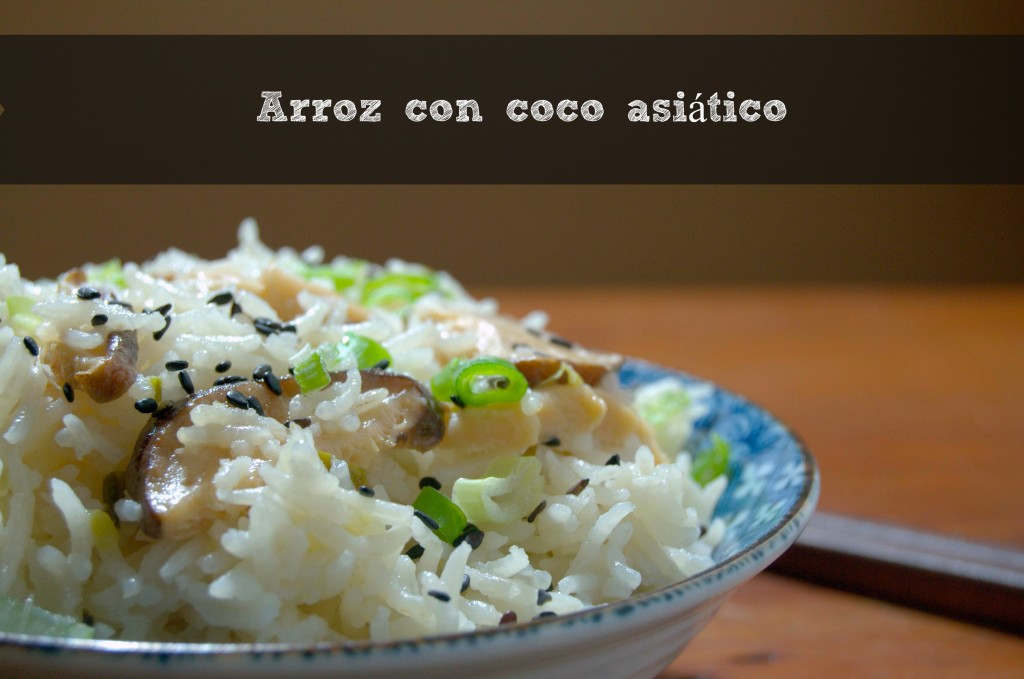 Arroz con coco asiático - La cocina de Vero