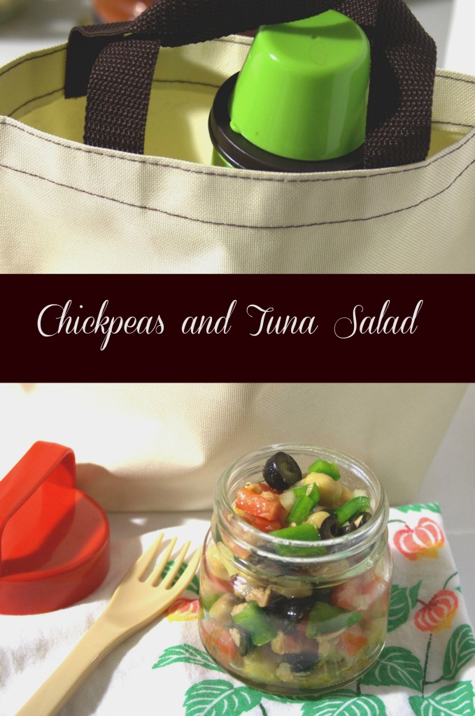 Chickpeas and Tuna Salad - La cocina de Vero