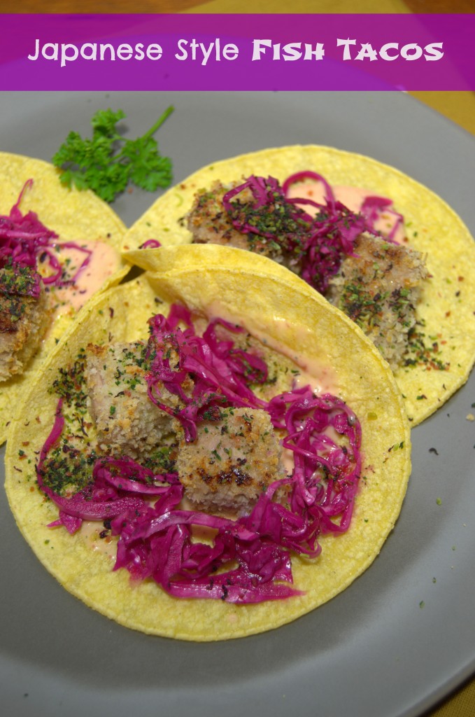 Japanese Style Fish Tacos - La cocina de Vero