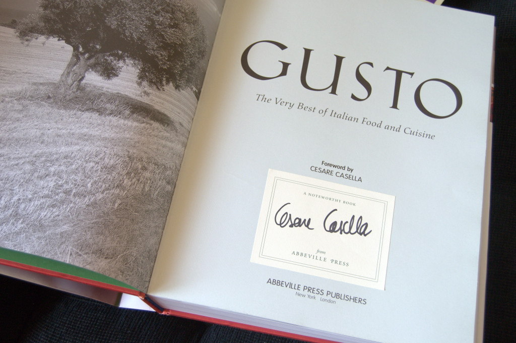 Gusto, de Cesare Casella, firmado