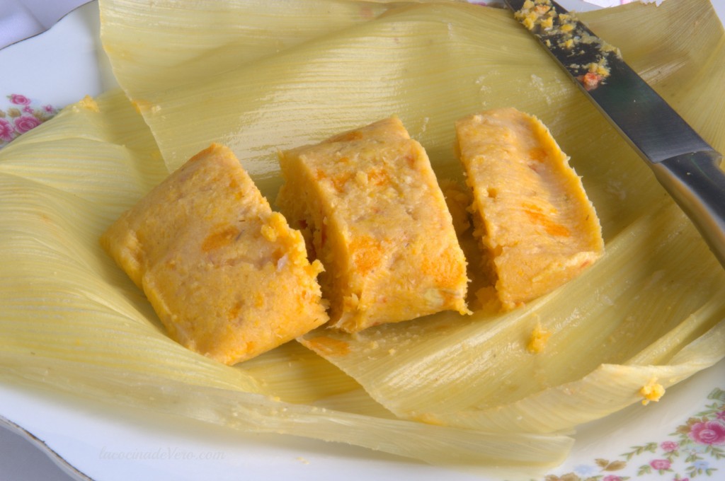 Tamales cubanos vegetarianos