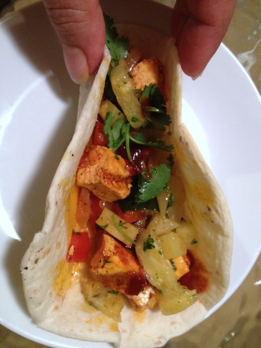 Tacos de tofu a la parrilla La Cocina de Vero