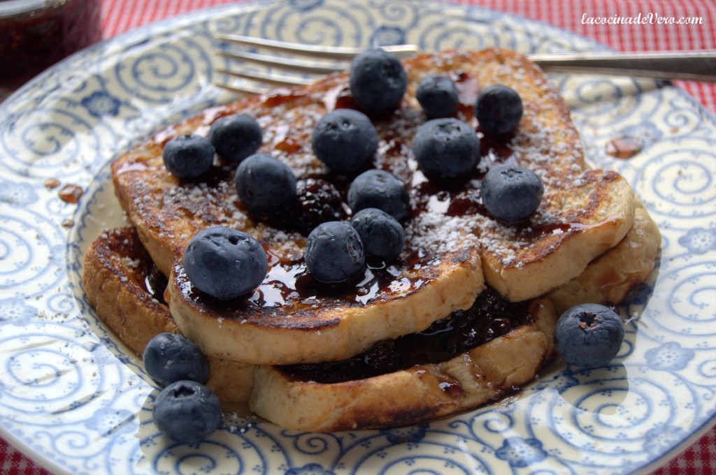 Blueberries French Toasts