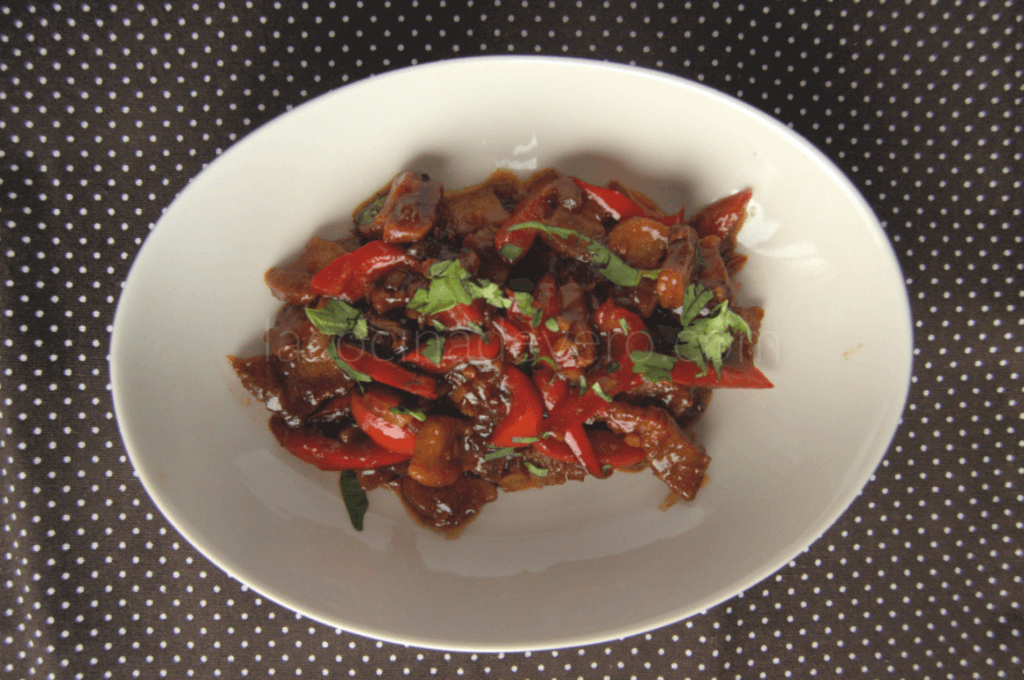 Stir-Fry tailandés de chicharrones