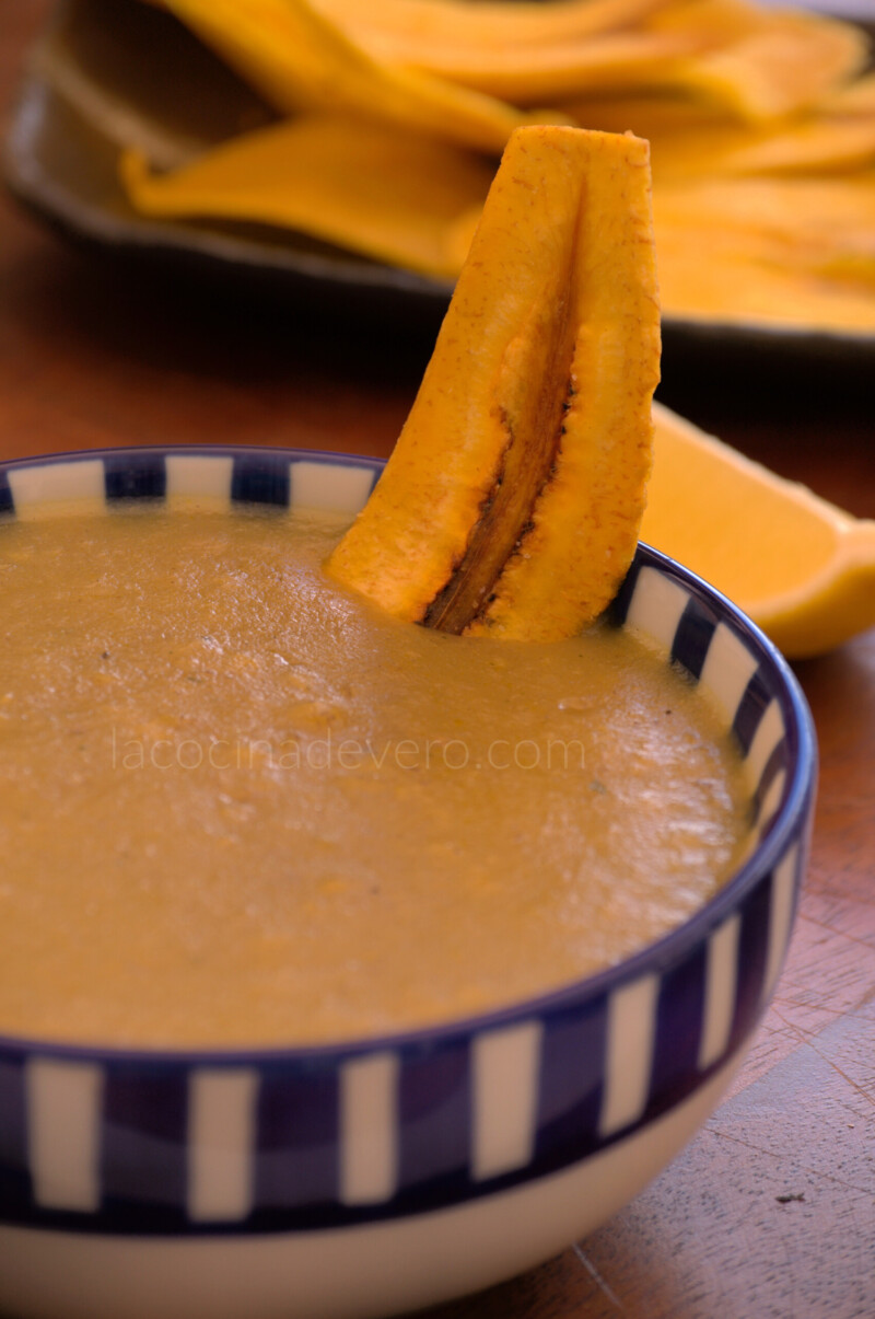 Sopa de plátano cubana La Cocina de Vero