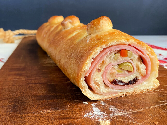 Pan de jamón fácil La Cocina de Vero